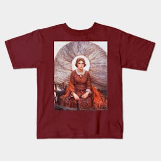 Madonna of the Prairie by William Koerner Kids T-Shirt